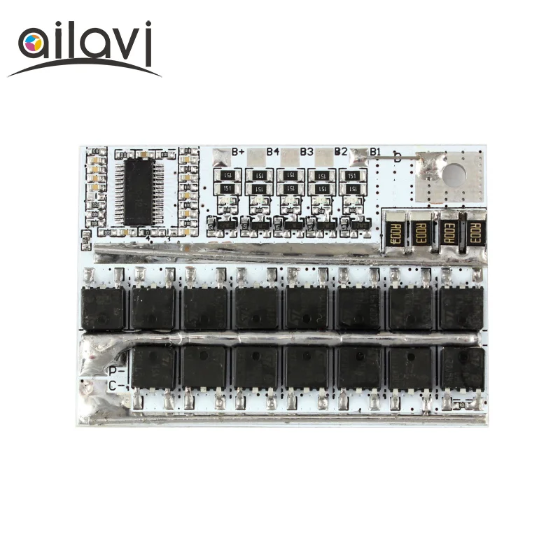 

4S 12V Lithium Iron Phosphate Battery Tester Add Copper Wire 100A Battery Protection Board With Balance Function