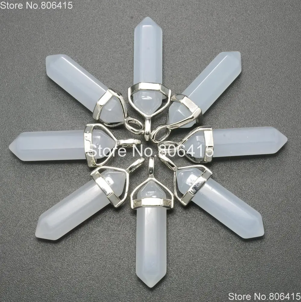 Природная Лаванда искусственная кожа искусственный кристалл заостренный