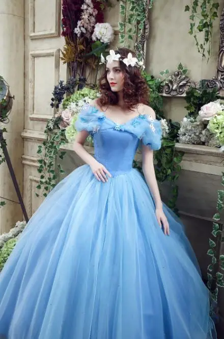picture color Феи Vestidos De Dulces 16 Бальные платья-светильник голубого цвета с открытыми плечами и бабочкой из органзы 15 милых маскарадных бальных платьев - Цвет: picture color