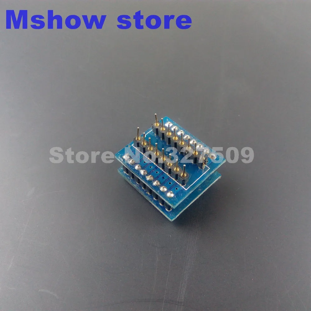 Адаптер PGA2311 PGA2311UA IC chip SOP16 к DIP16 для предусилитель аудио hifi|pga2311 preamp|audio preamppreamp hifi |
