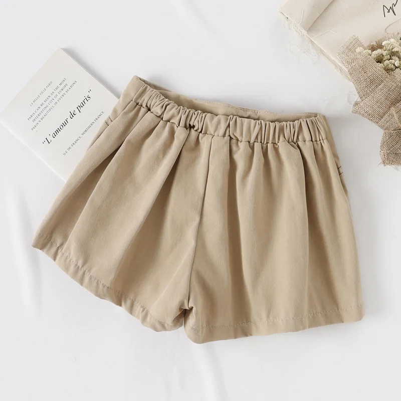 Одежда для маленьких девочек летние повседневные шорты для девочек модные милые детские шорты с бантиком для девочек, От 1 до 5 лет, DQ963