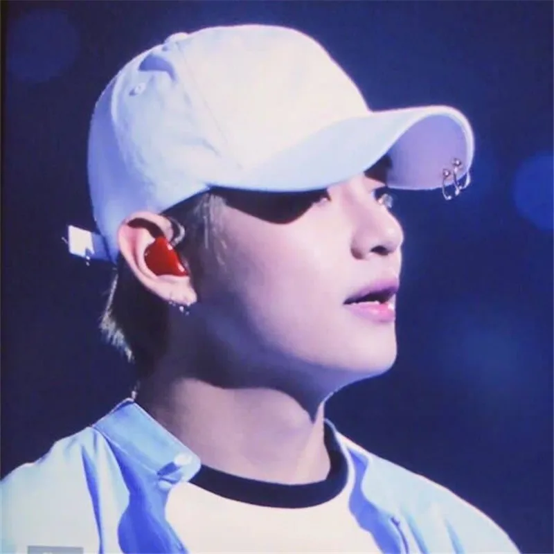 Горячая продажа LIVE THE WINGS TOUR Мода K POP железное кольцо Шляпы регулируемая бейсболка