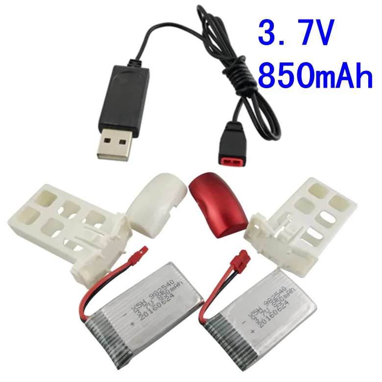 Аккумулятор BLLRC для вертолета SYMA X5UW X5UC 3 7 в 850 мАч|3.7v 850mah|battery 3.7vbattery for syma |
