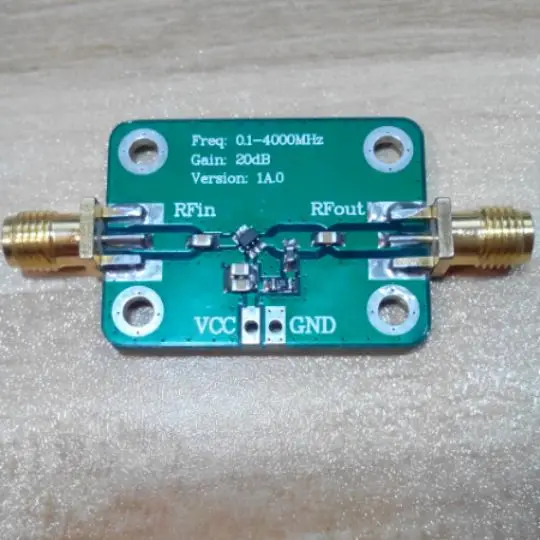 LNA 0 1 4000 МГц 20 дБ дБм модуль усилителя диапазона шума RF HF VHF / UHF|module mitsubishi|module