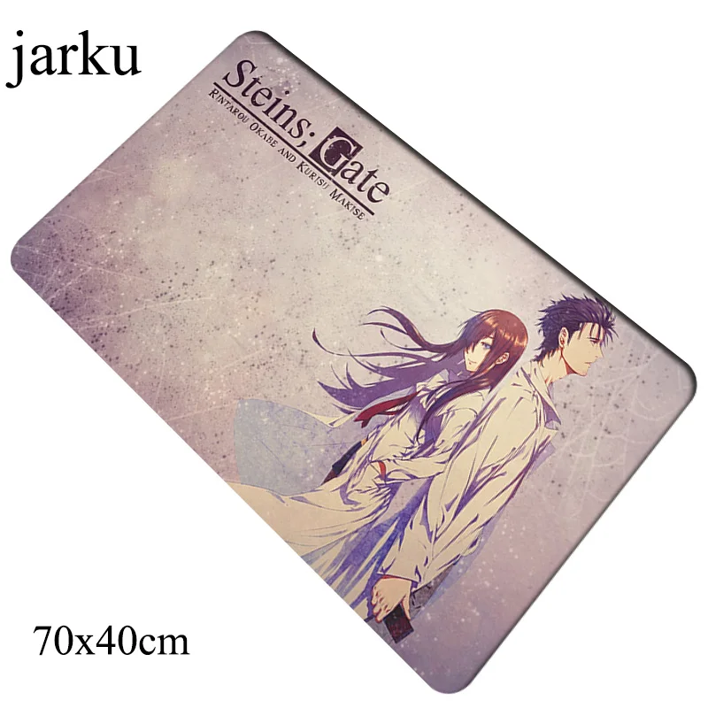 Size 700x400x2mm Steins Gate коврик для мыши красивые 700x400x2 мм notbook коврик для мыши игровой коврик для мыши с изображением на день рождения коврик для мыши от производителя стол для компьютера padmouse коврики - Цвет: Size 700x400x2mm