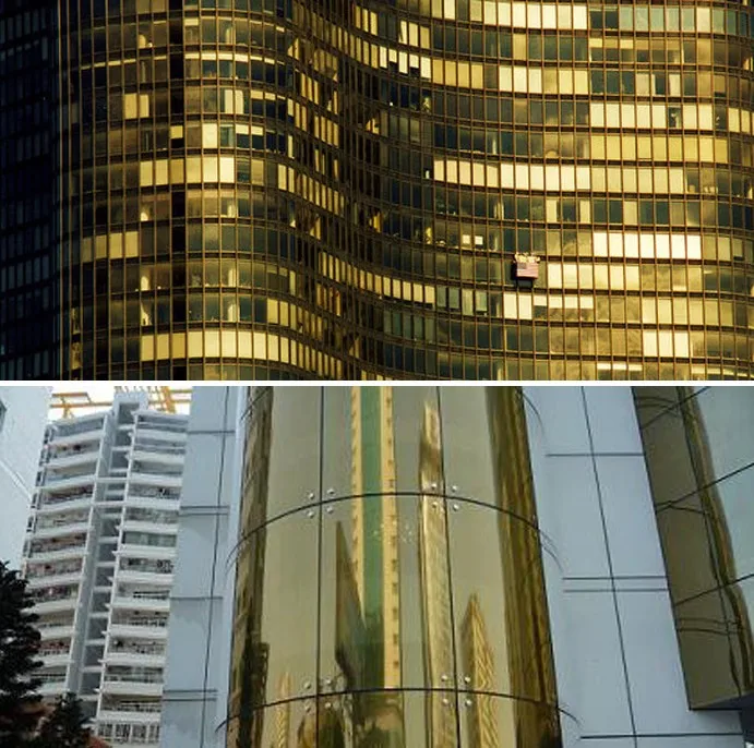 Золотая серебряная изоляционная оконная пленка стеклянные пленки наклейки