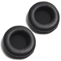 h d s n h 2pcsset diameter 80mm circular noise reduction leather earmuffs ear pads sponge covers replacement earpad cushion
