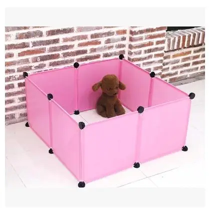 

Plastic pet fence The dog cat enclosure of the fence Pet supplies~16 tablets