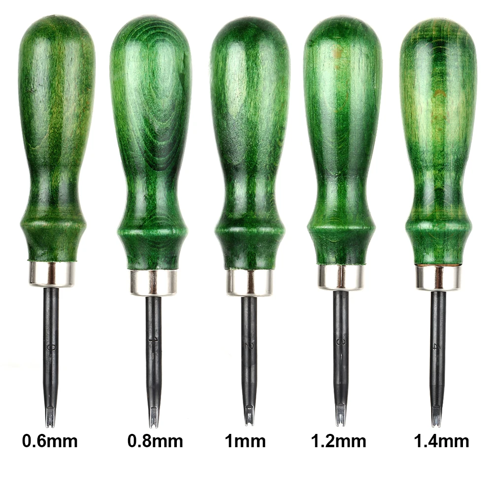 Новейший инструмент с кожаной окантовкой 0 6 1 4 мм из легированной стали