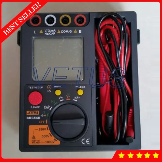 BM3548 цифровой тестер изоляции Megger|multimeter tachometer|multimeter digitalmultimeter with pc interface |
