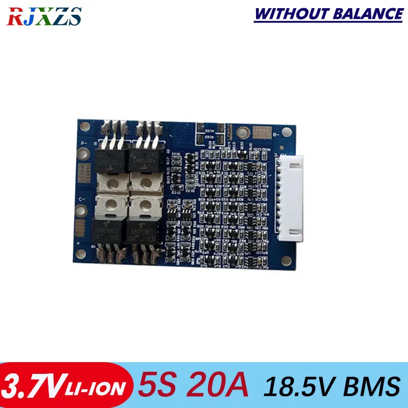 5S 20A 18V 3S TO 10S 36V BMS PCM Защитная плата литий ионного аккумулятора для 18650 103450 17500 16670