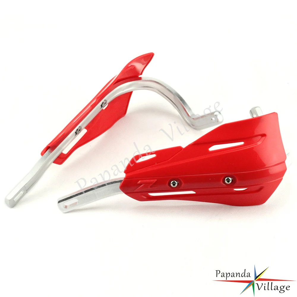 Мотокросса 1 1/8 &quot28 6 мм Handguards руль красная рука Guards Dirt Bike для Suzuki Yamaha Kawasaki Honda CRF