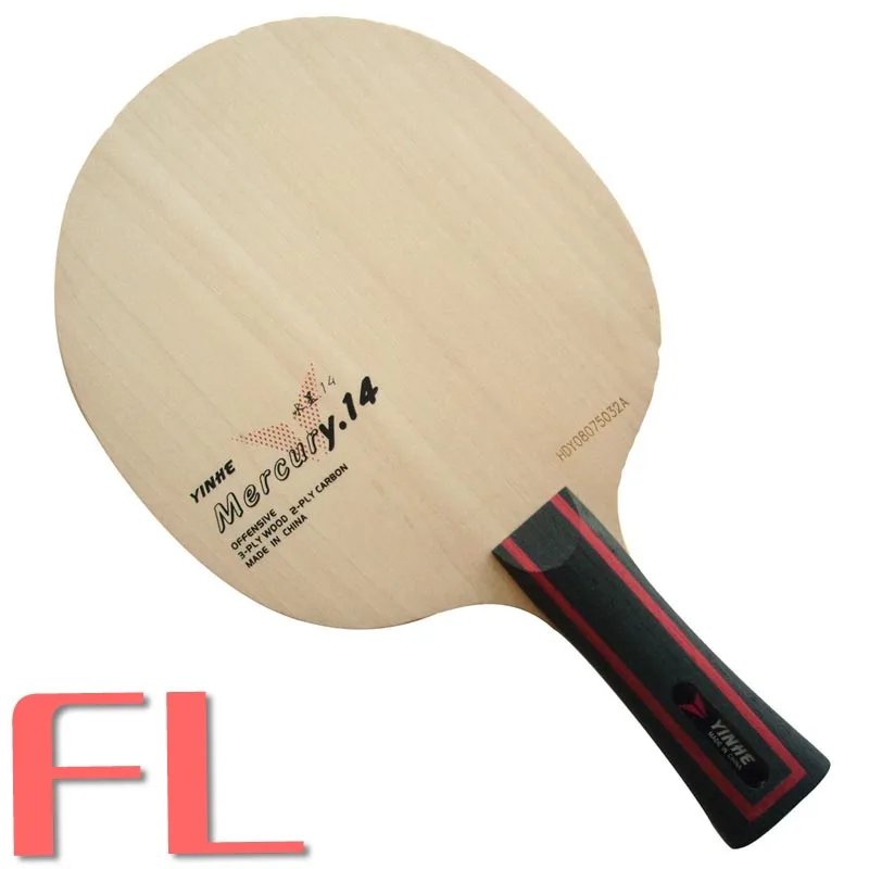 FL long handle Yinhe Млечный Путь Galaxy Mercury 14(Y-14 Y14 Y 14) лезвие для настольного тенниса пинг-понга список - Цвет: FL long handle