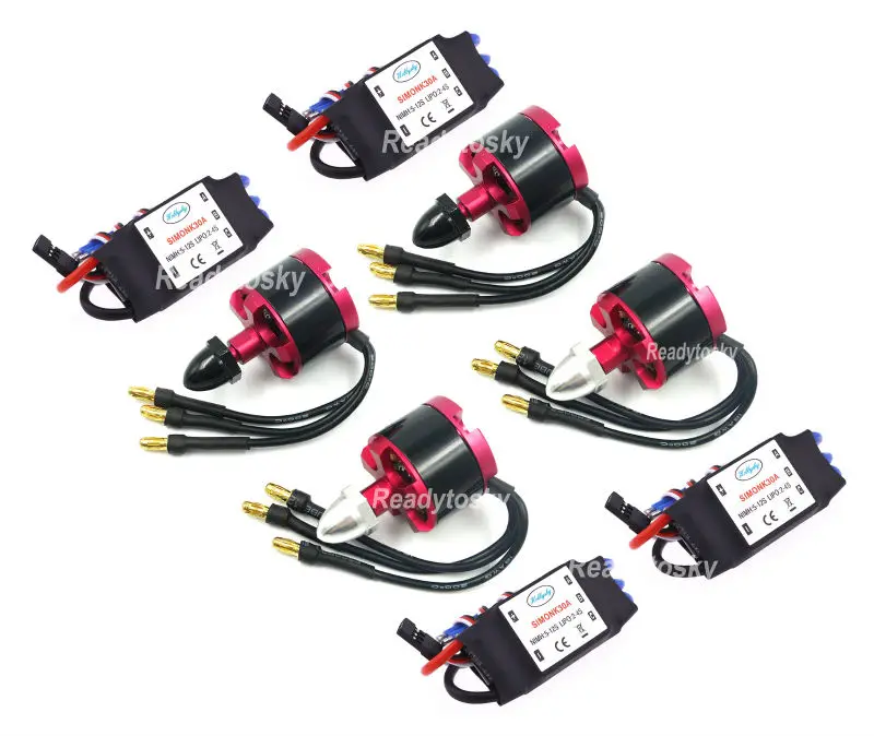 Бесщеточный мотор для S500 S550 4x 30A Simonk ESC + 2212 920KV Outrunner|30a simonk esc|motor foroutrunner brushless motor |