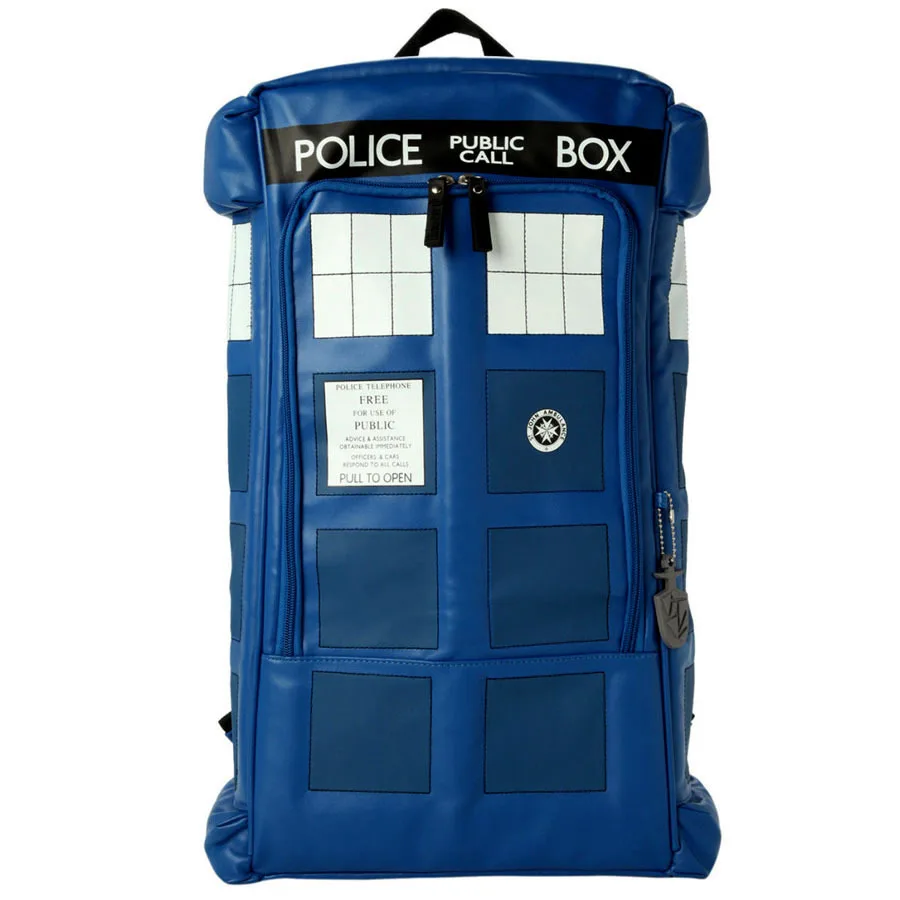 Бесплатная доставка рюкзак Doctor Who Dr Tardis школьный для подростков коллекция