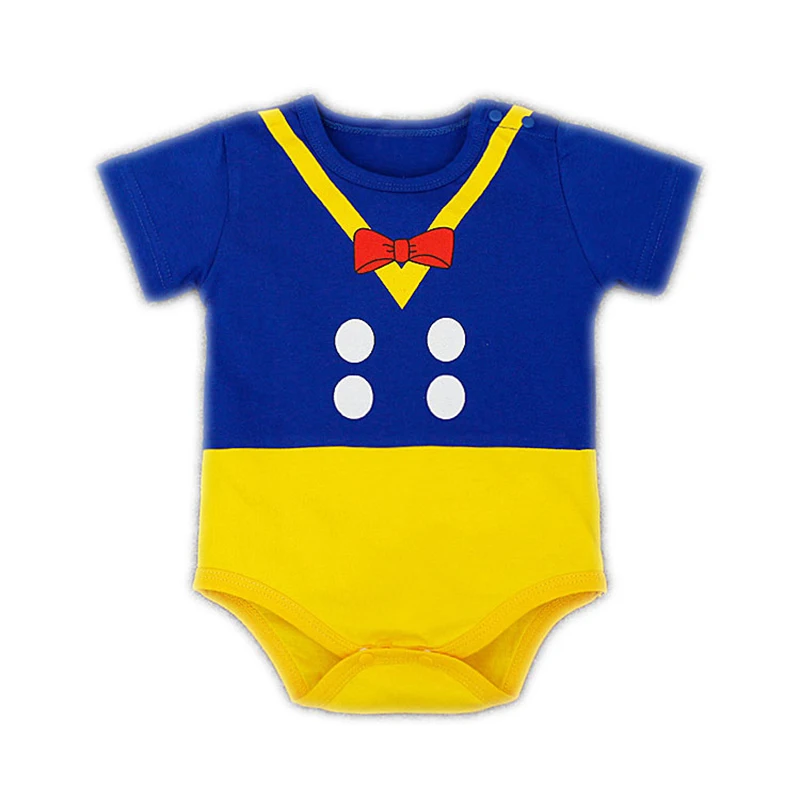 New Design Cute Baby 100% Cotton Cartoon Bottom Triangle Rompers One-piece Boy Girl Clothes Toddler Jumpsuits For Kid HB065 | Детская