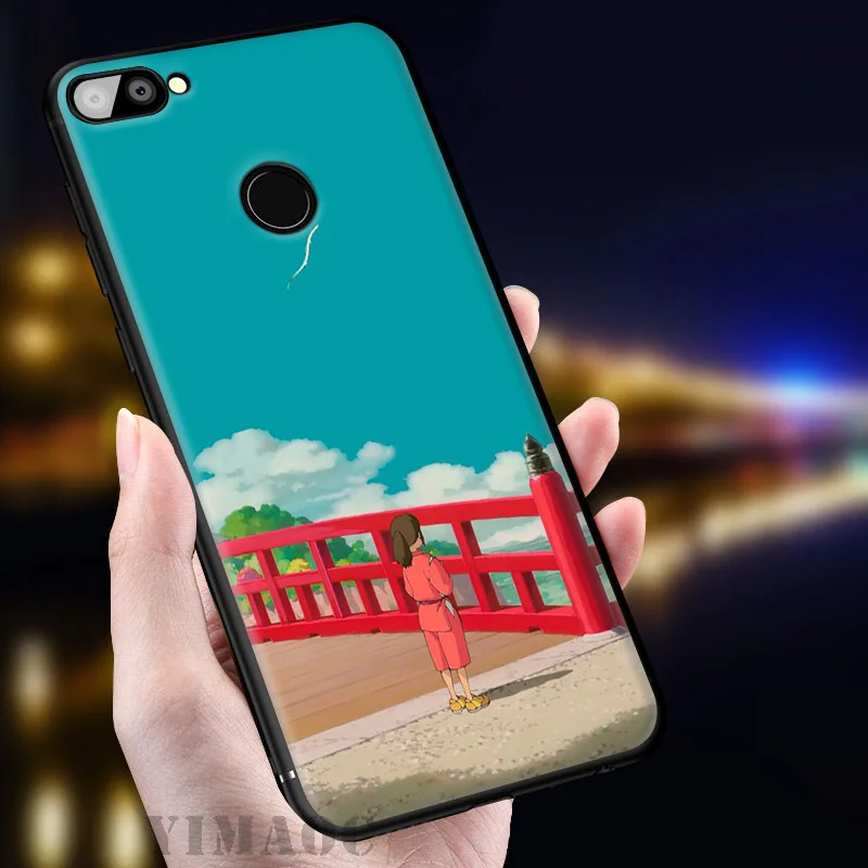 YIMAOC Studio Ghibli Аниме мягкий чехол для huawei mate 20 10 P30 P20 Pro P10 P9 P Smart Z 2019 и Nova 3 3i Lite |