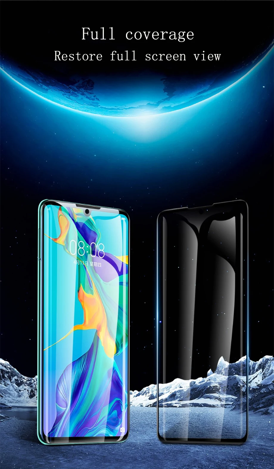 35D Защитное стекло для huawei P30 P10 P20 lite pro закаленное стекло для huawei mate 20 10 lite Pro защита экрана изогнутая