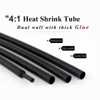 41 468121618202432405272mm diameter heat shrink heatshrink tubing wrap wire tube with glue tube sleeving