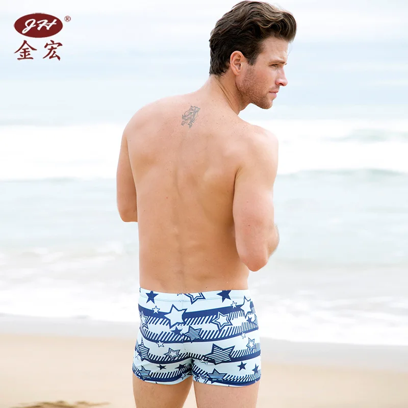 Мужские трусы с принтом Мужской купальный костюм спортивные шорты одежда для