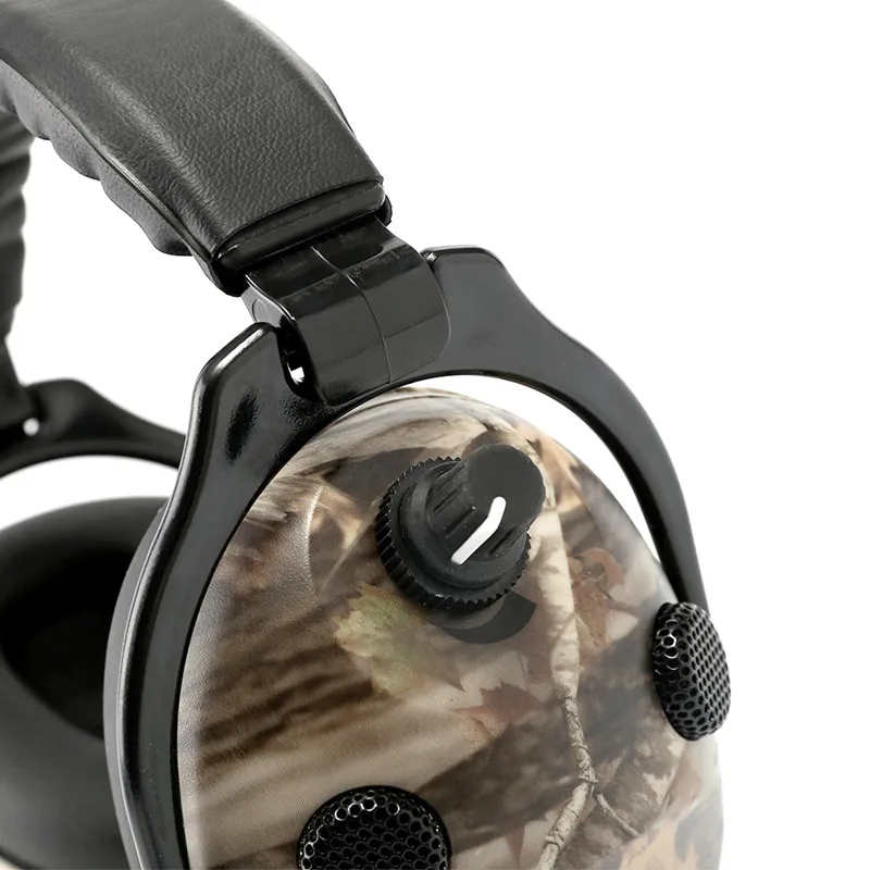 Электронные Наушники для защиты слуха шумоподавление наушники охоты