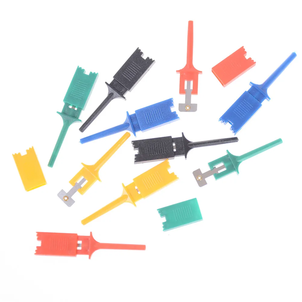 10 шт./компл. HELTC SMD IC 6 цветов Тесты крюк клипса для рулонов Тесты зонд