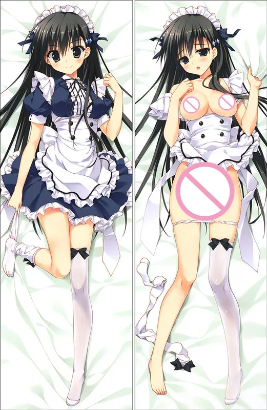 MMF R18 galgame Gakkou no Seiiki сексуальная девушка Nase Yaeka &amp Ootori Maika наволочка для подушки