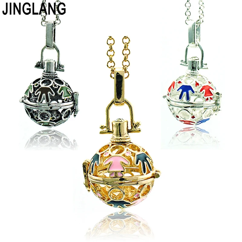 Высококачественное ожерелье JINGLANG детские музыкальные колокольчики клетка