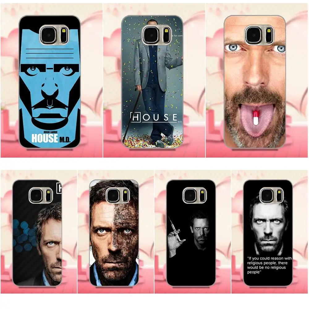 Доктор Хаус религия Hugh Laurie House Md для Samsung Galaxy A3 A5 A7 J1 J3 J5 J7 2016 2017 S5 S6 S7 S8 S9 edge Plus Мягкий