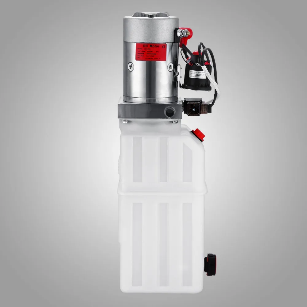 8 Кварт гидравлический насос 12 В для самосвала прицепа блок питания|Насосы| |