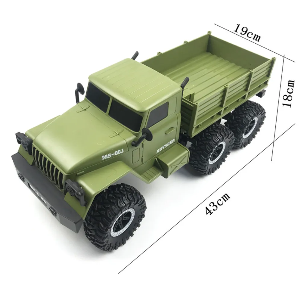 SuLong Toys SL3342 Урал 1/10 2,4G 6WD автомобиль с дистанционным управлением военный грузовик RTR модель игрушки подарки для мальчиков
