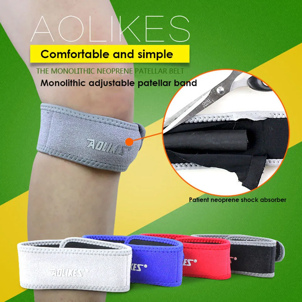 

AOLIKES 1 шт. дышащий уличный наколенник Неопреновый резиновый наколенник наколенники