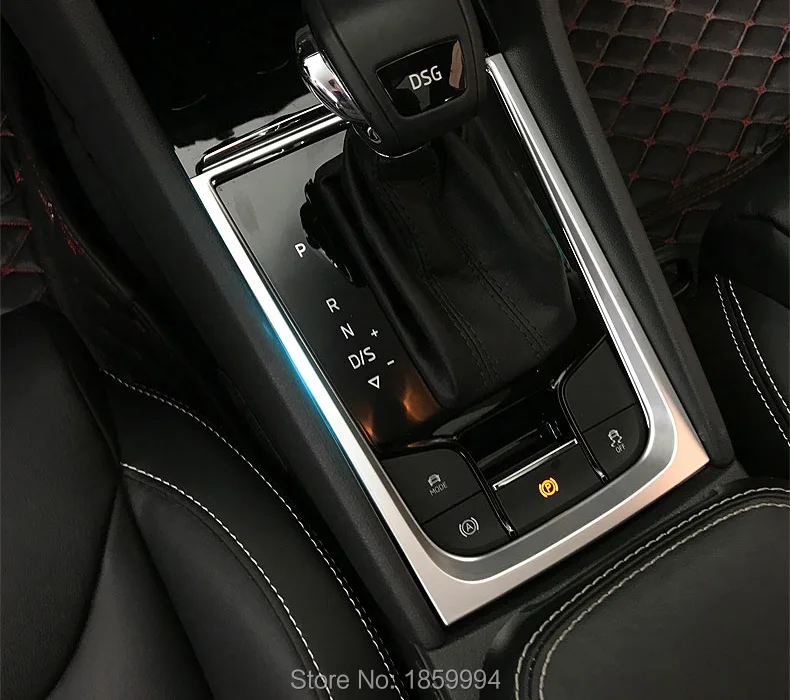 Для 2017 2021 Skoda Kodiaq LHD внутренняя панель переключения передач рамка Крышка палка