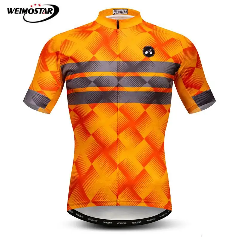 

Weimostar Retro Cycling Jersey 2018 pro team Mountain Bicycle Clothing Summer Short Sleeve MTB Bike Jersey Shirt Ropa Ciclismo