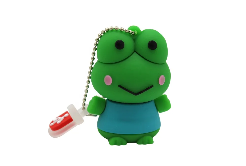 BiNFUL милый мультфильм животных лягушка usb флэш-накопитель 16GB 32GB лягушка ручка-накопитель