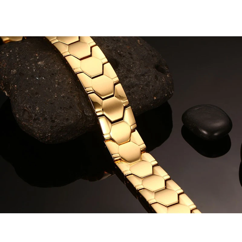 Мужские браслеты из нержавеющей стали терапевтический браслет для мужчин