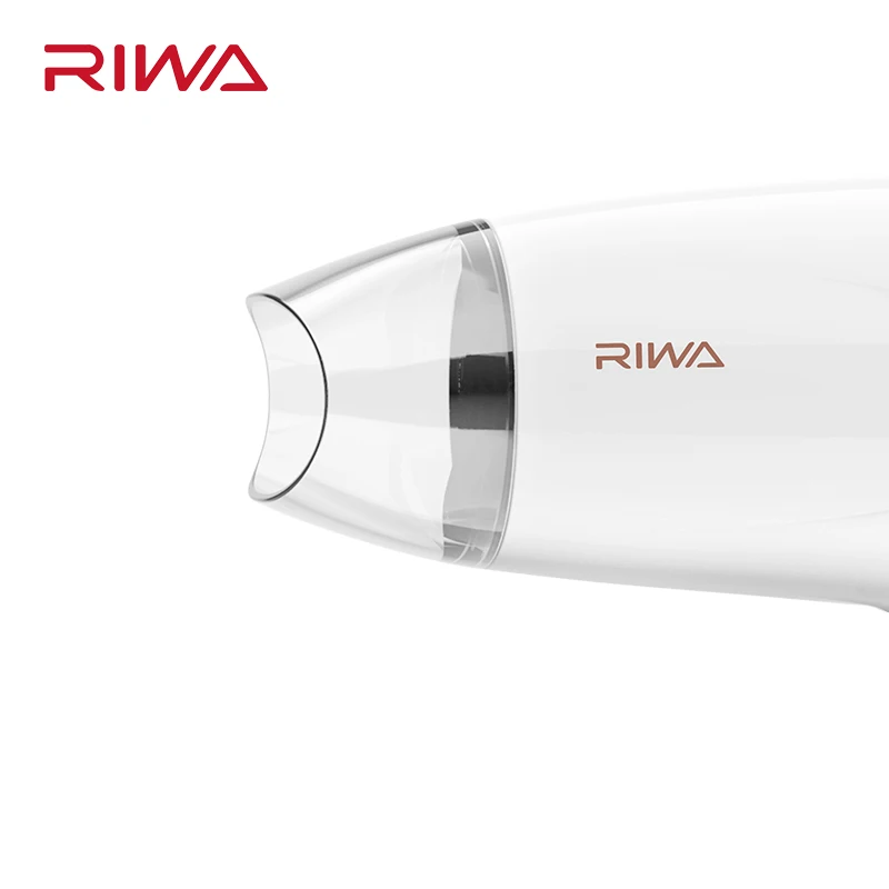 Фен RIWA RC 7131 Складной портативный электрический мини фен 1600 Вт с насадкой для