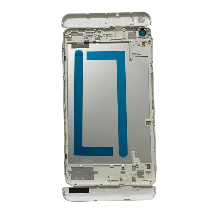 Silver top cap chin Закаленная Защитная пленка для huawei MediaPad X1 7,0 Honor X1 задняя крышка батарейного отсека+ верхняя передняя крышка и нижний подбородок - Цвет: Silver top cap chin