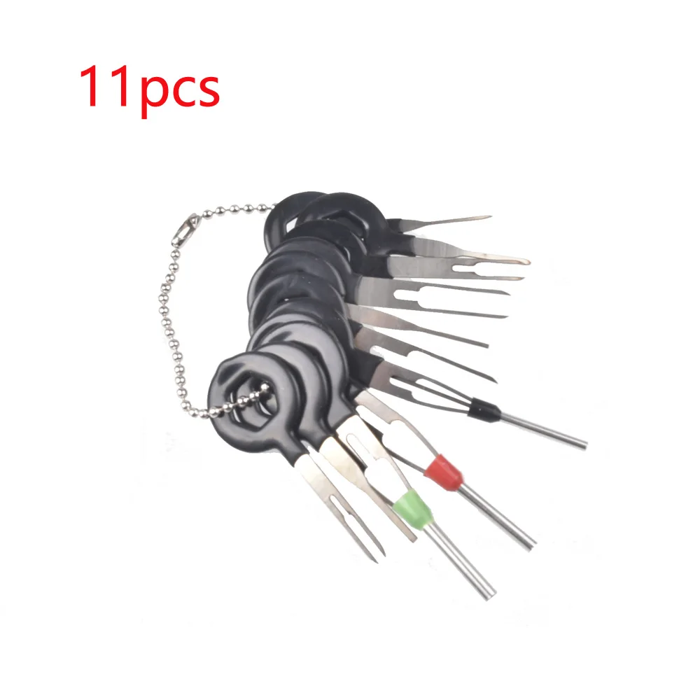 11/14/18/21/26pcs Car Plug Circuit Board Wire Harness Terminal Extraction Disassembled Crimp Pin Back Needle Remove Tool Kit | Автомобили
