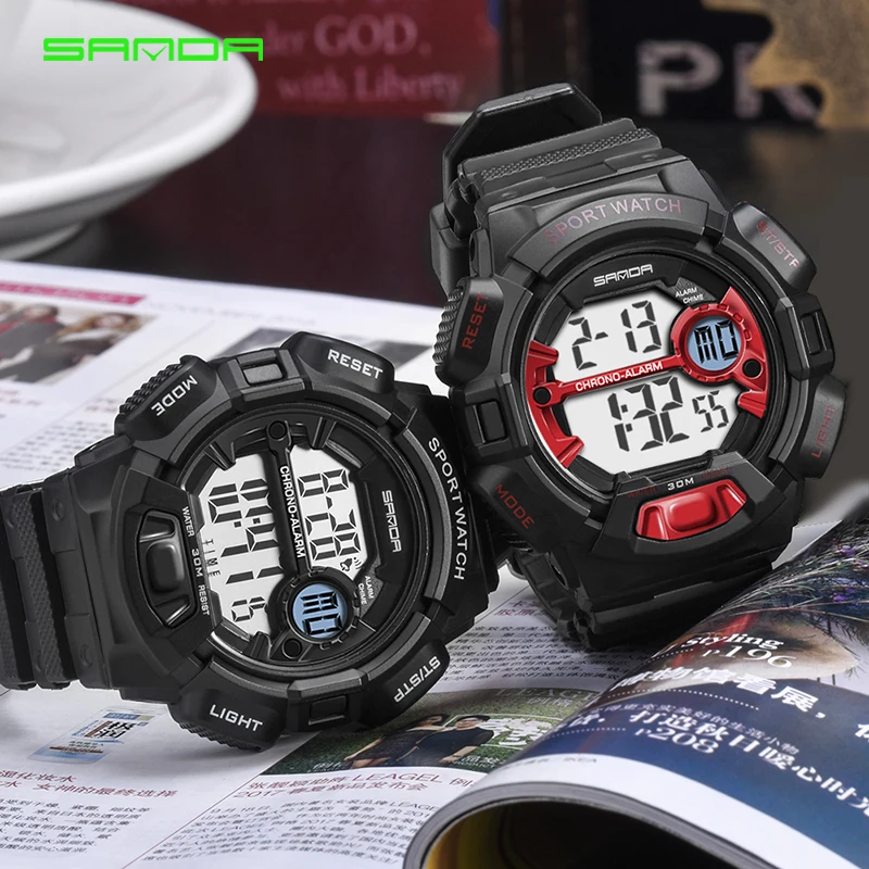 Мужские спортивные часы S-SHOCK военные модные наручные для дайвинга мужские