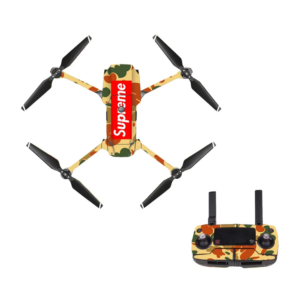 Новый дизайн DJI Mavic Pro наклейка на кожу виниловая набор пульт дистанционного
