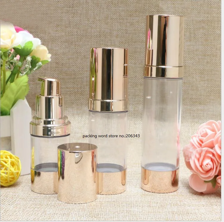 Золотой пластиковый вакуумный насос для