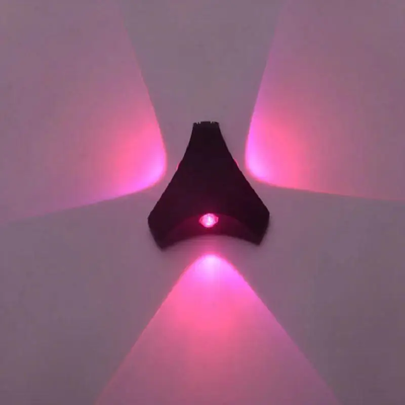 3W Наружная настенная лампа LED Персонализированная треугольная