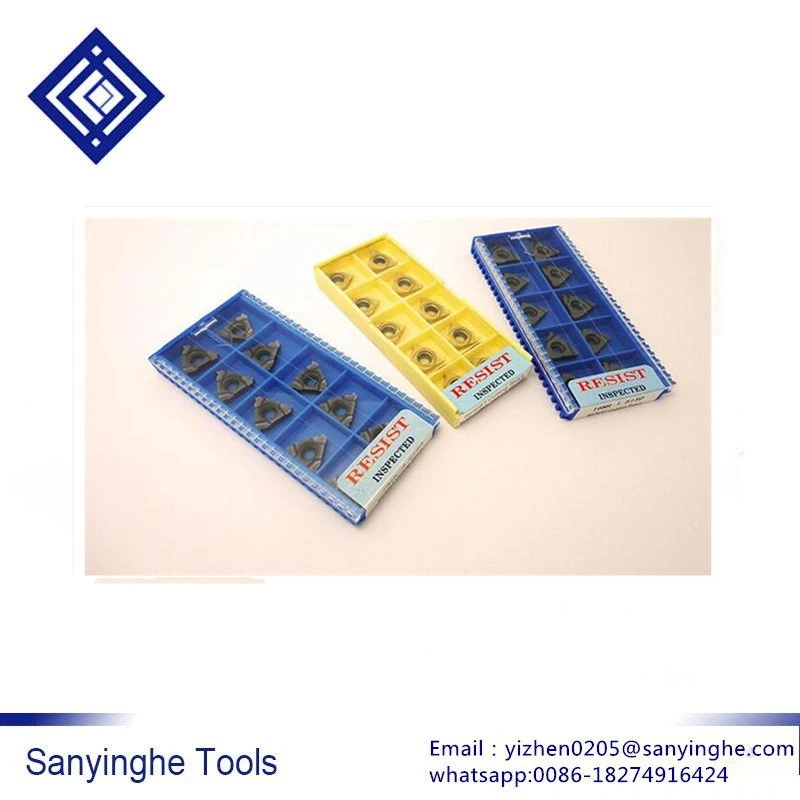 

Internal Lathe Threaded inserts for CNC Boring Bars 11NR / 11IR 1.5ISO CNC carbide inserts cnc tool