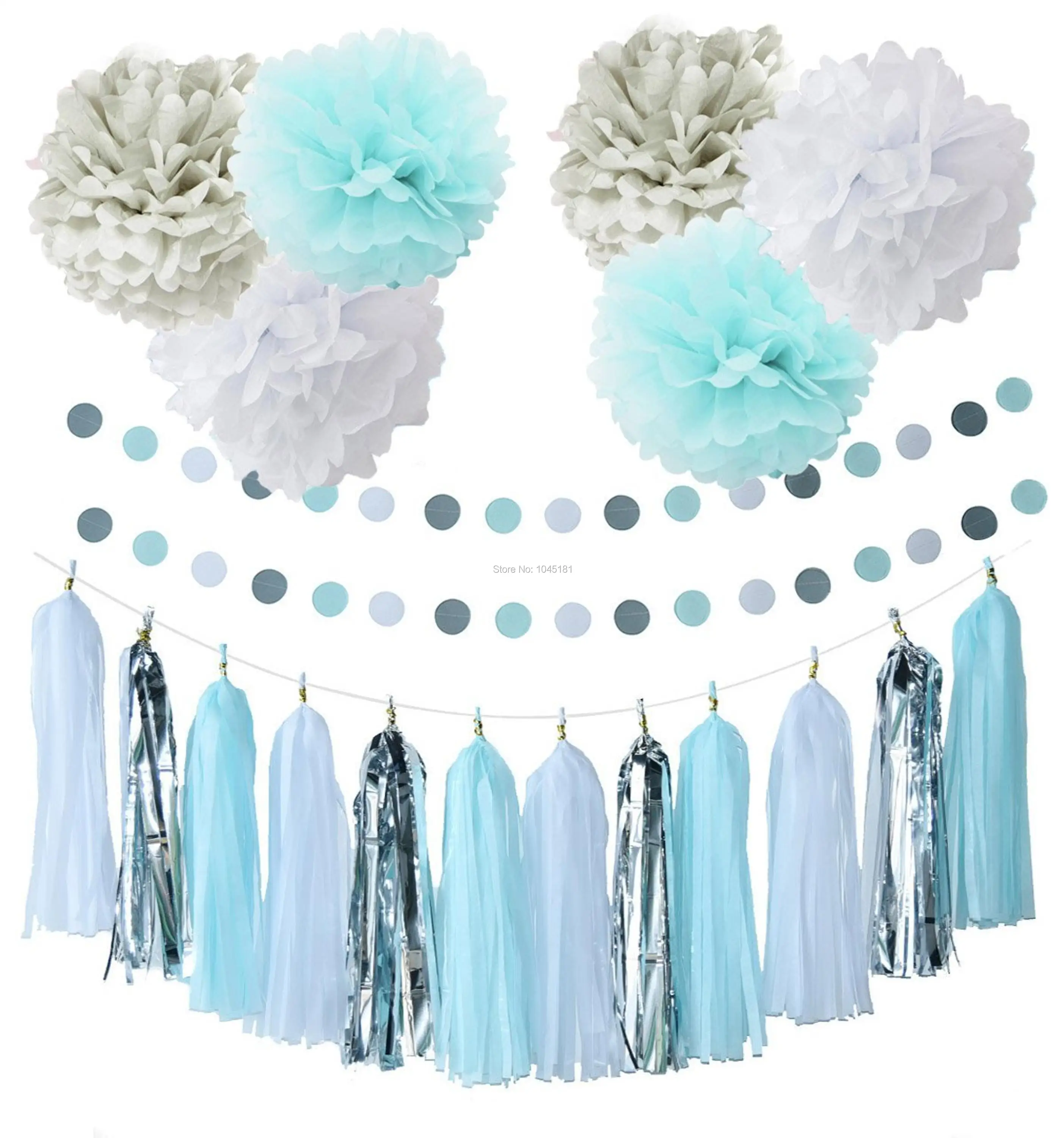 Сине золотые стандартные бумажные стаканчики соломинки салфетки гирлянда с