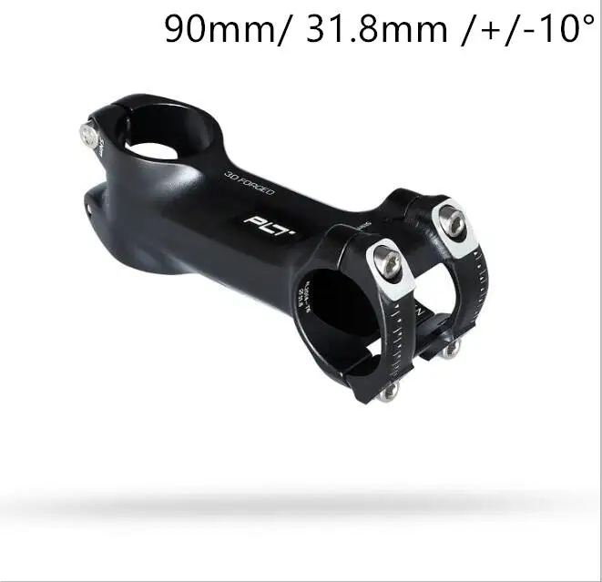 Shimano PRO PLT вынос руля велосипеда 3D Кованые AL- конструкция черный велосипедный стержень зажимное кольцо Диаметр 31,8 мм - Цвет: Светло-серый