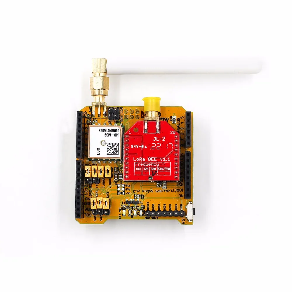 868 МГц Lora/GPS щит шляпа | Электронные компоненты и принадлежности