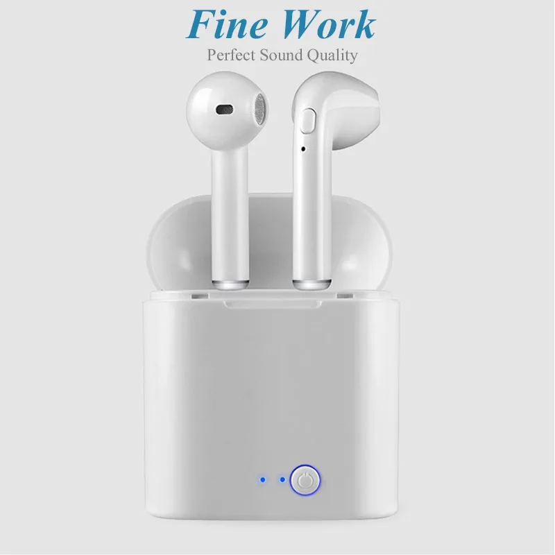 I7s TWS, Bluetooth 5,0, наушники, стерео, беспроводные наушники, HIFI Звук, спортивные наушники, гарнитура, игровая гарнитура для телефона xiaomi