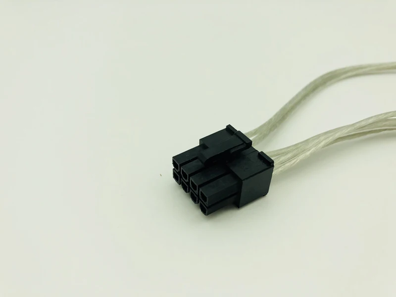18 см 8Pin (6 + 2) к двойной 4Pin видеокарты кабель питания 4PIN 8PIN Графический карты D порт 8