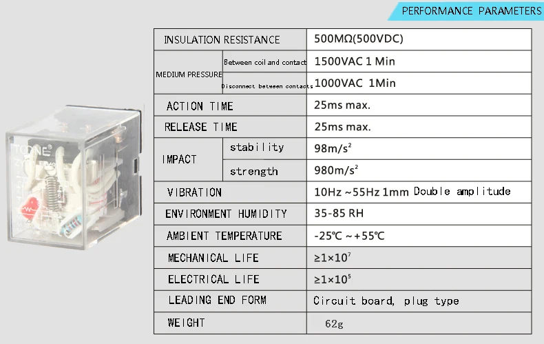 LY4NJ LY4 HH64P 14PIN 10A Мощность реле катушки 4PDT красный светодиодный индикатор лампы DC12V 24V AC110V 220V